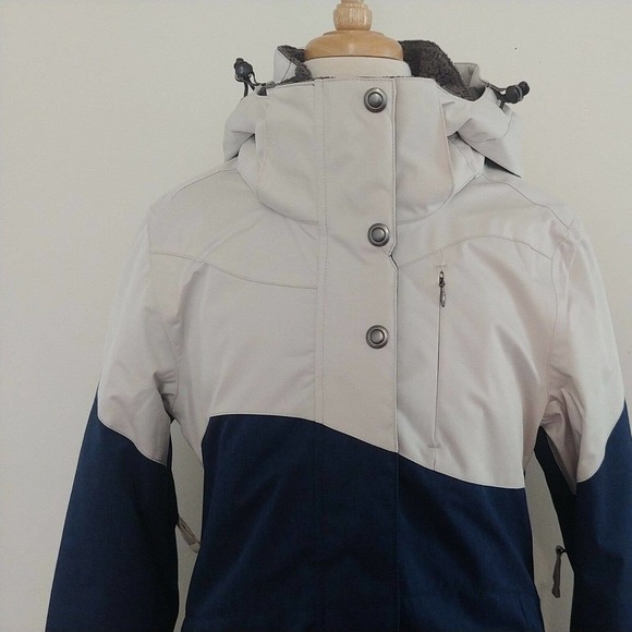 Women's Two-Tone Ski Jacket - Picture 3 of 9